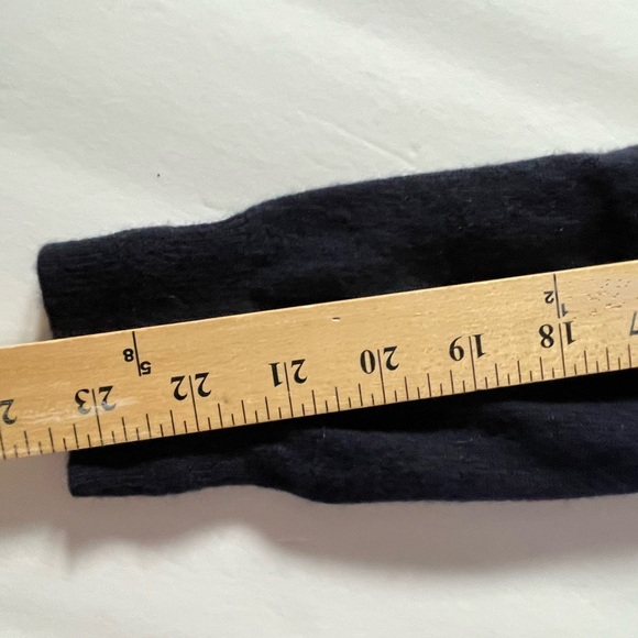 M: Boden Cashmere Classic Crew Neck Sweater Navy Striped Retro Apres Skii NWT! - Picture 7 of 9